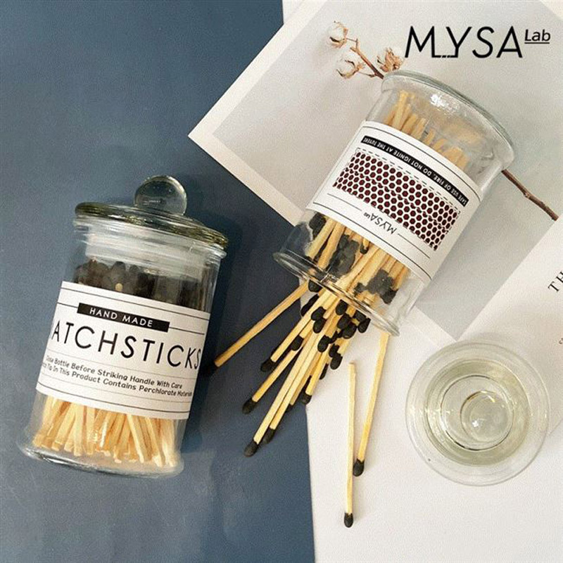 Colorful Long Matches In Jar #1 Jar Matches