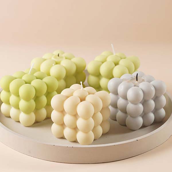 Bubble Square Candle