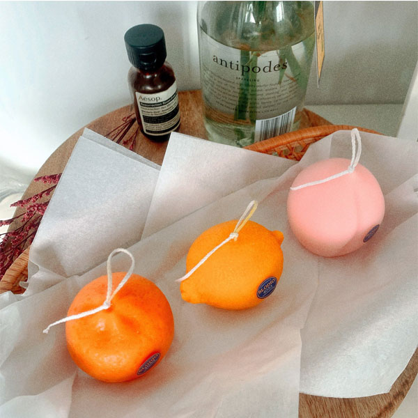Fruit Shaped Candles