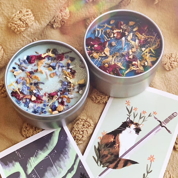 Custom Candle Crystal