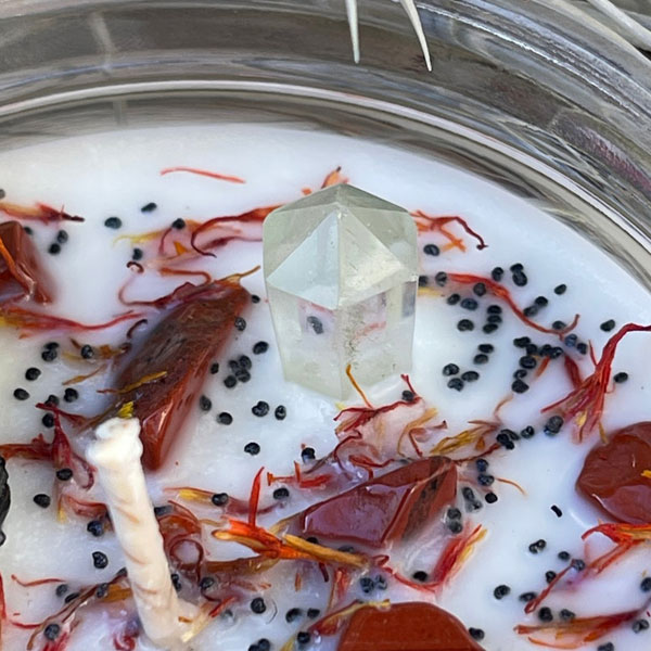 Healing Candles Crystal