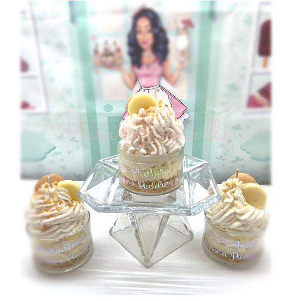Banana Pudding Candles